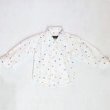 Camicia In Cotone Bianca Fantasia Multicolour Bambino Manuell & Frank MF3109B - MANUELL&FRANK - LuxuryKids