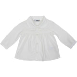 Camicia Svasata Cotone Panna Bambina Dr. Kids 337 - DR.KID - LuxuryKids