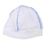 Cappellino in Ciniglia Bianco Neonato FUN & FUN NWMAC308 - FUN&FUN - LuxuryKids