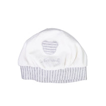 Cappellino in Ciniglia Neonato Panna NINNAOH I15274 - NINNAOH - LuxuryKids