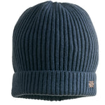 Cappello A Coste In Misto Lana blu Neonato Sarabanda R011 - SARABANDA - LuxuryKids