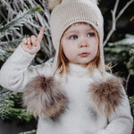 Cappello Caldo Cotone Con Pom Pon Bambino JAMIKS JZD325 - JAMIKS - LuxuryKids