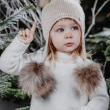 Cappello Caldo Cotone Con Pom Pon Bambino JAMIKS JZD325 - JAMIKS - LuxuryKids