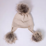 Cappello Caldo Cotone Con Pom Pon Bambino JAMIKS JZD325 - JAMIKS - LuxuryKids