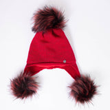 Cappello Caldo Cotone Con Pom Pon Bambino JAMIKS JZD325 - JAMIKS - LuxuryKids