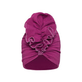 Cappello In Cotone Effetto Turbante Neonata BARBARAS CB18 - BARBARAS - LuxuryKids