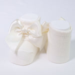 Calzino Scarpetta In Caldo Cotone Con Fiocchetto Neonati CARLOMAGNO 2400 - CARLOMAGNO - LuxuryKids