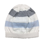 Cappello misto lana con cashmere panna celeste  Neonato 0-6mesi  MINIBANDA T319 - MINIBANDA - LuxuryKids