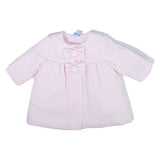 Cappottino Elegante Imbottito Rosa Neonata SARDON AB12 - SARDON - LuxuryKids