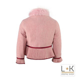 Cappotto Corto Rosa Neonata Piccola Speranza PS16093 - PICCOLA SPERANZA - LuxuryKids