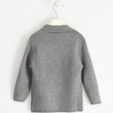 Cardigan doppio petto Misto Lana Bambino SARABANDA 1103 - SARABANDA - LuxuryKids