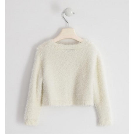 Cardigan in Caldo Cotone in Pelliccia Neonato Sarabanda 1245 - SARABANDA - LuxuryKids