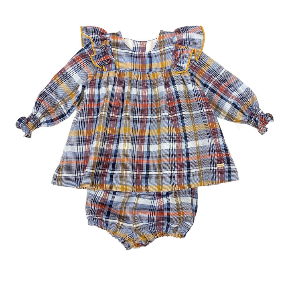     AbitoManicaLungaConCulotteFantasiaScozzeseNeonataYOEDU5100Luxurykids_2