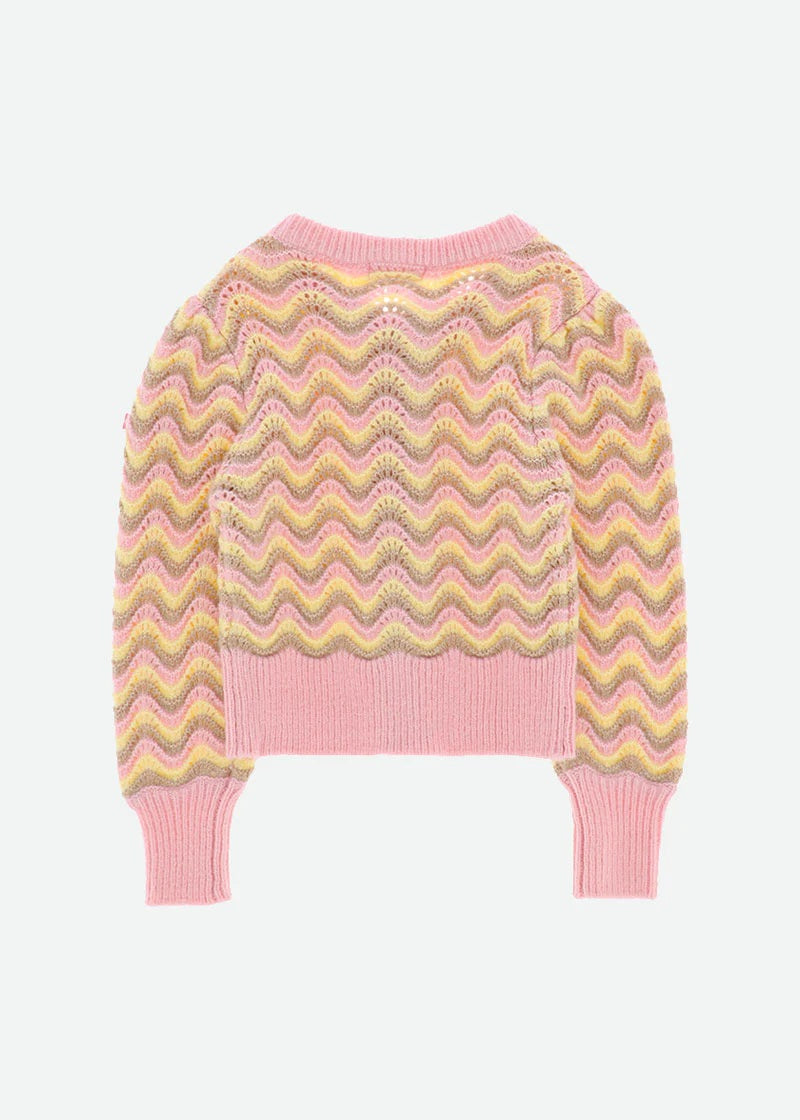 Cardigan In Misto Lana Multicolur Bambina ANGEL'S FACE BILLIE - Angel's Face - LuxuryKids