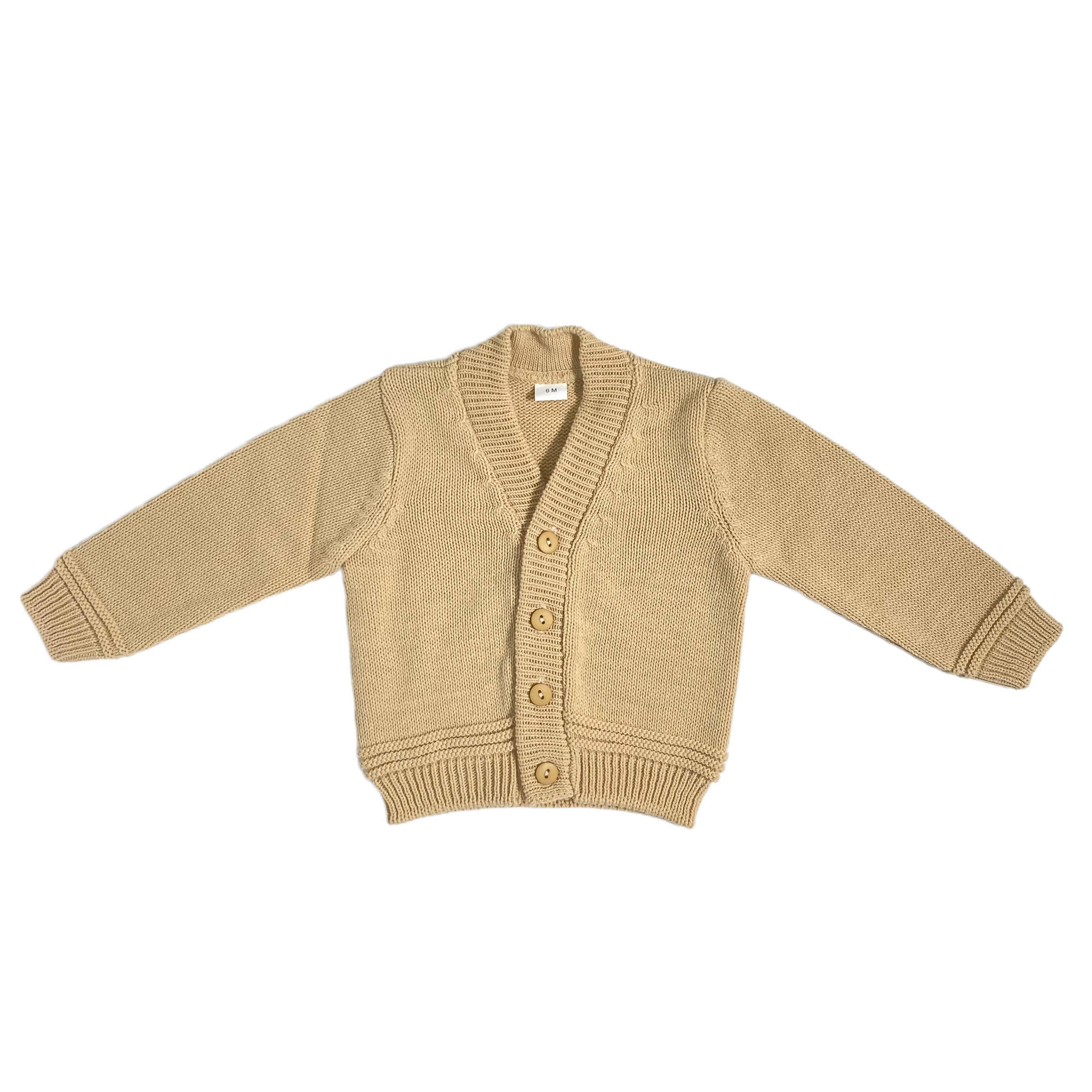     CardiganEleganteInvernaleNeonatoPONTOPORPONTO758BeigeLuxurykids_2