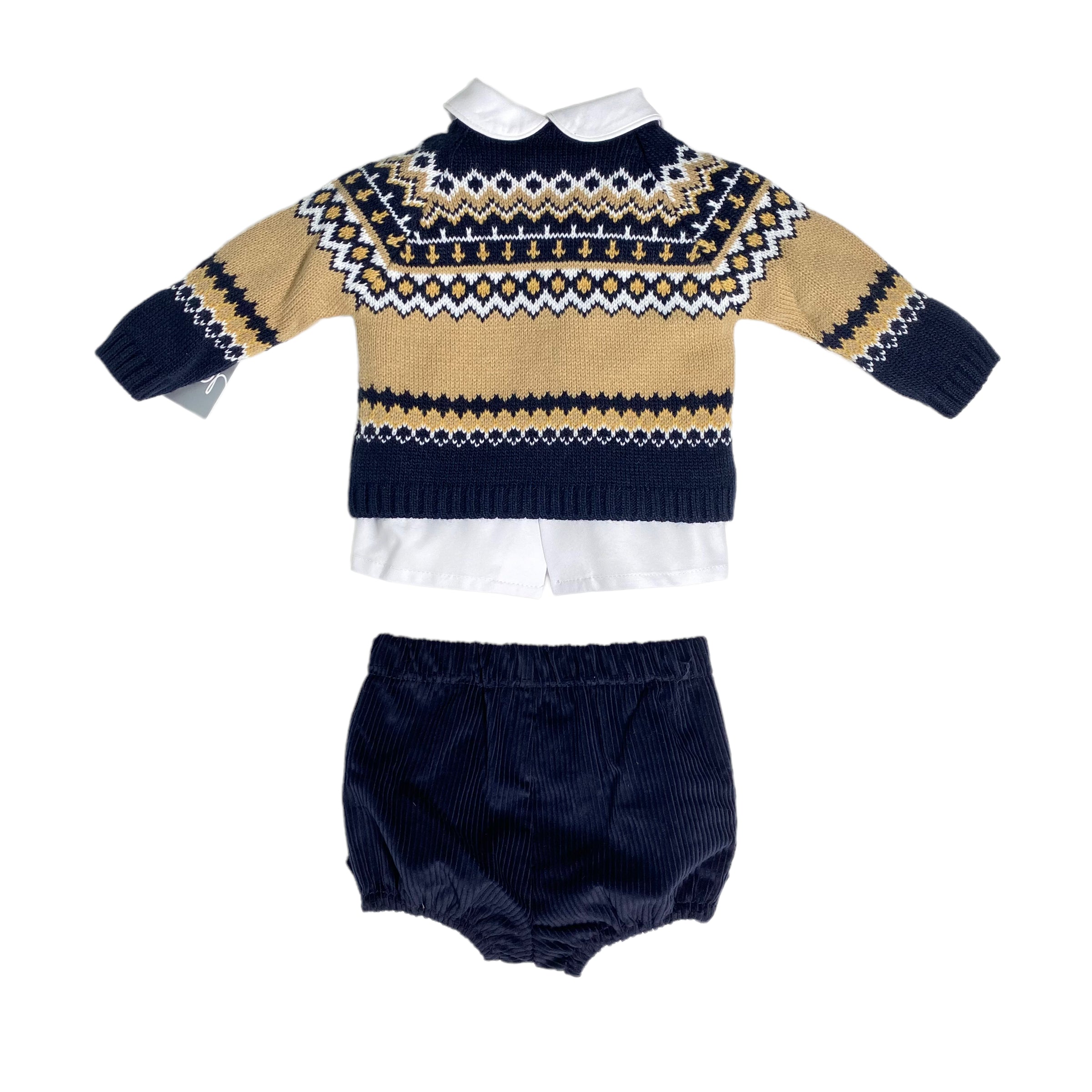 Completo3pezziEleganteChicNeonatoYOEDU0209BluLuxurykids_2