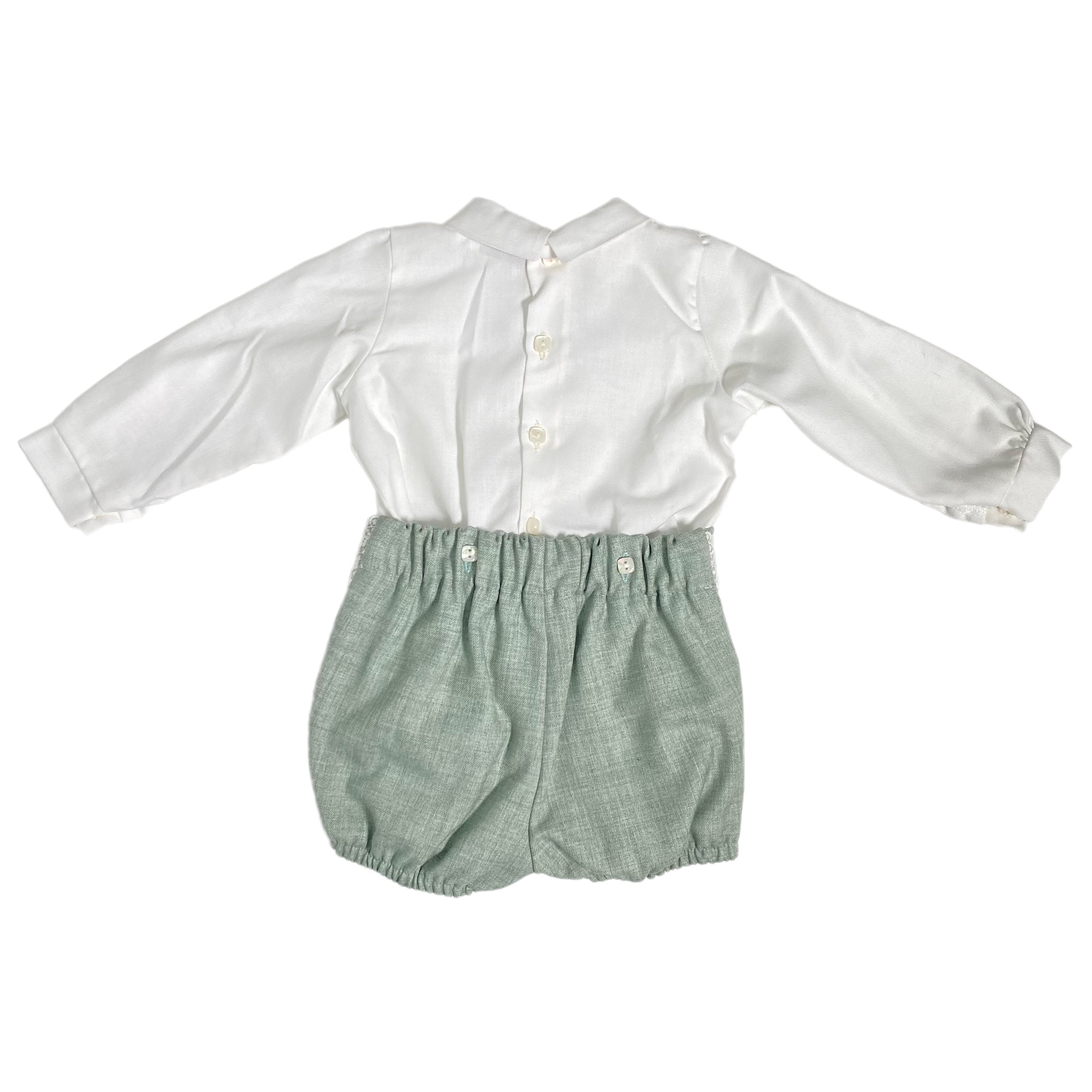 CompletoEleganteInCaldoCotoneNeonatoPONTOPORPONTO5876VerdeLuxurykids_3