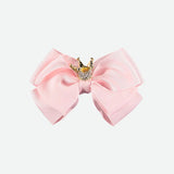 Pinzetta Con Fiocco Con Corona Bambina Angel's Face BIGBOW - Angel's Face - LuxuryKids
