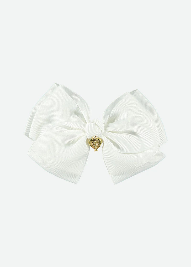 Fermaglio Con Fiocco Gigante In Gros Grain Bambina ANGEL'S FACE GIANT - Angel's Face - LuxuryKids
