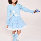 Cardigan In Caldo Cotone Bambina ANGEL'S FACE HT - Angel's Face - LuxuryKids