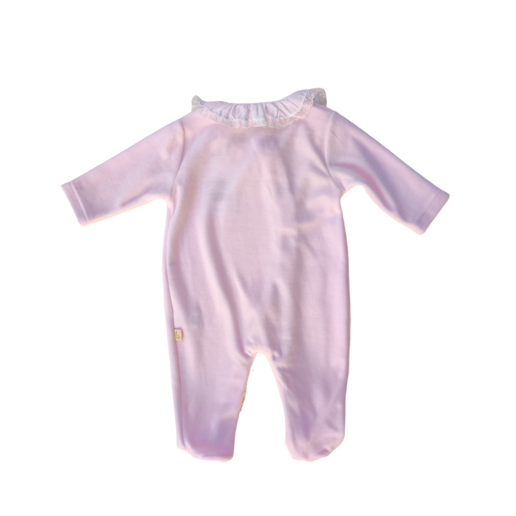 Tutina Intera In Ciniglia Neonati BABY GI RND53 - BABY GI - LuxuryKids