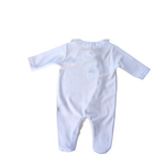 Tutina Intera In Ciniglia Neonati BABY GI RND53 - BABY GI - LuxuryKids