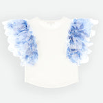 Maglia Con Maniche In Tulle Bambina ANGEL'S FACE LORETTA - Angel's Face - Luxury Kids