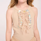 Top Con Paillettes Bambina ANGEL'S FACE LYNNE - Angel's Face - Luxury Kids
