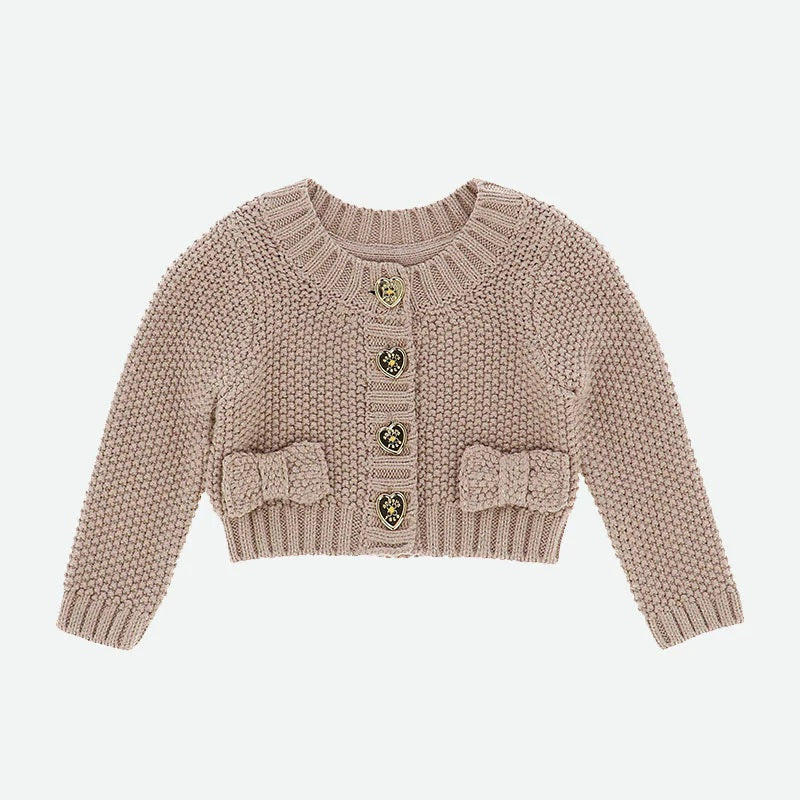 Cardigan In Caldo Cotone Neonata ANGEL'S FACE MCKAY - Angel's Face - LuxuryKids