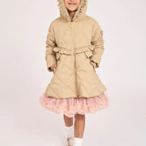 Cappotto Con Cappuccio Ed Ecopelliccia Bambina ANGEL'S FACE PEPPA - Angel's Face - LuxuryKids