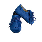 Scarpe Primi Passi Modello Francesina In Velluto Neonato RIZITOS E2119 - RIZITOS - LuxuryKids