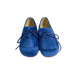 Scarpe Primi Passi Modello Francesina In Velluto Neonato RIZITOS E2119 - RIZITOS - LuxuryKids