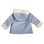 Cappotto Montone Con Cappuccio Neonata DEL SUR 3994 - DEL SUR - LuxuryKids