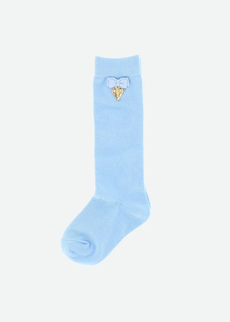 Calzini Alti Parigine In Caldo Cotone Bambina ANGEL'S FACE SOCKS - Angel's Face - LuxuryKids