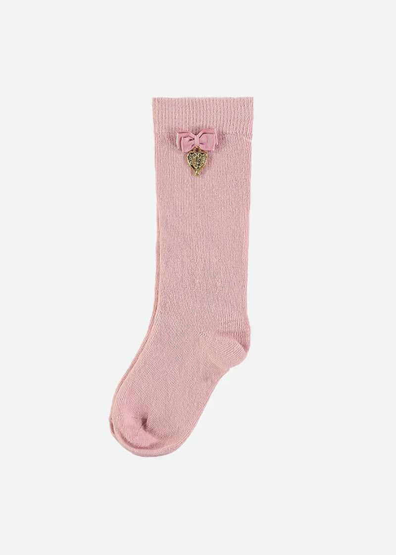 Calzini Alti Parigine In Caldo Cotone Bambina ANGEL'S FACE SOCKS - Angel's Face - LuxuryKids