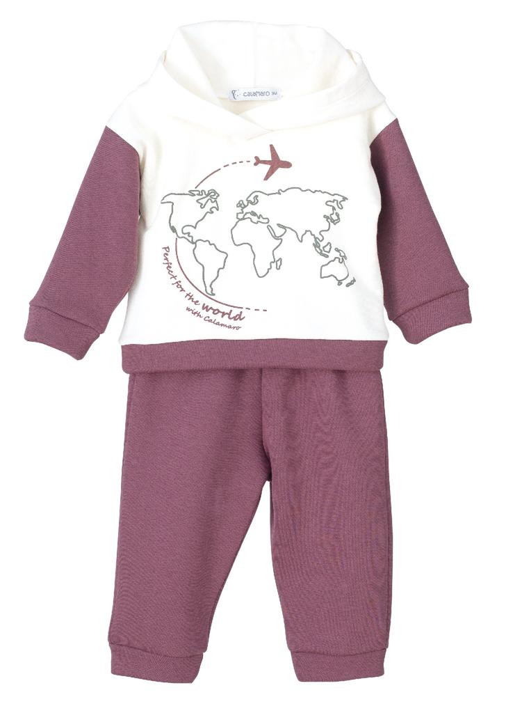    TutaFelpataConCappuccioNeonatoCALAMARO36055Luxurykids