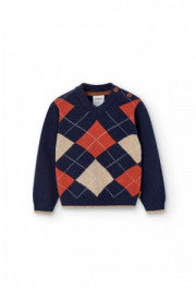 Maglioncino In Caldo Cotone Neonato BOBOLI 715294 - BOBOLI - LuxuryKids