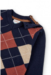 Maglioncino In Caldo Cotone Neonato BOBOLI 715294 - BOBOLI - LuxuryKids