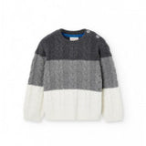 Maglioncino In caldo Cotone Con Trecce Bambino BOBOLI 715036 - BOBOLI - LuxuryKids
