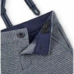 Pantalone In Punto Milano Con Bretelle Neonato BOBOLI 715160 - BOBOLI - LuxuryKids