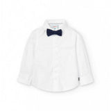 Camicia In Cotone Con Papillon Bambino BOBOLI 715069 - BOBOLI - LuxuryKids