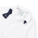Camicia In Cotone Con Papillon Bambino BOBOLI 715069 - BOBOLI - LuxuryKids