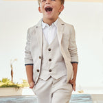 Bermuda Con Risvolto In Misto Lino Bambino MAYORAL 3220 - MAYORAL - Luxury Kids