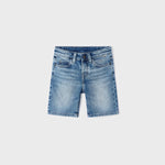 Bermuda In Denim In Cotone Sostenibile Bambino MAYORAL 237 - MAYORAL - Luxury Kids