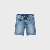 Bermuda In Denim In Cotone Sostenibile Bambino MAYORAL 237 - MAYORAL - Luxury Kids