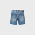 Bermuda In Denim In Cotone Sostenibile Bambino MAYORAL 237 - MAYORAL - Luxury Kids