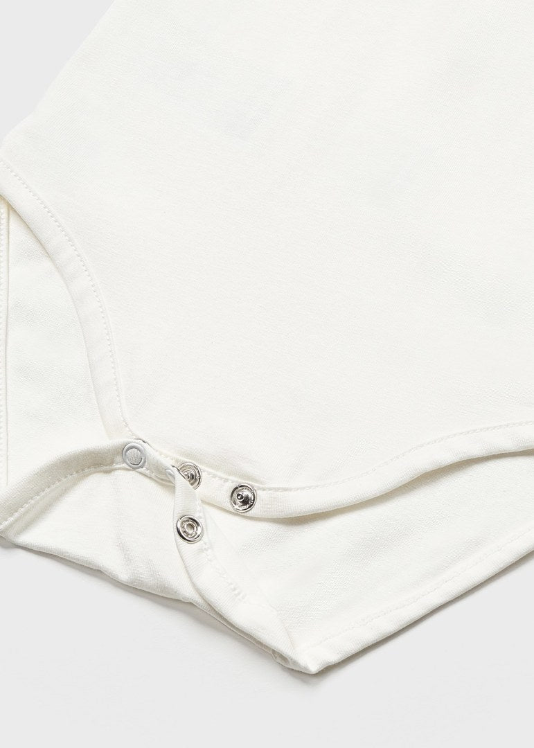 Body manica Corta In Cotone Sostenibile Neonata MAYORAL 1769 - MAYORAL - Luxury Kids