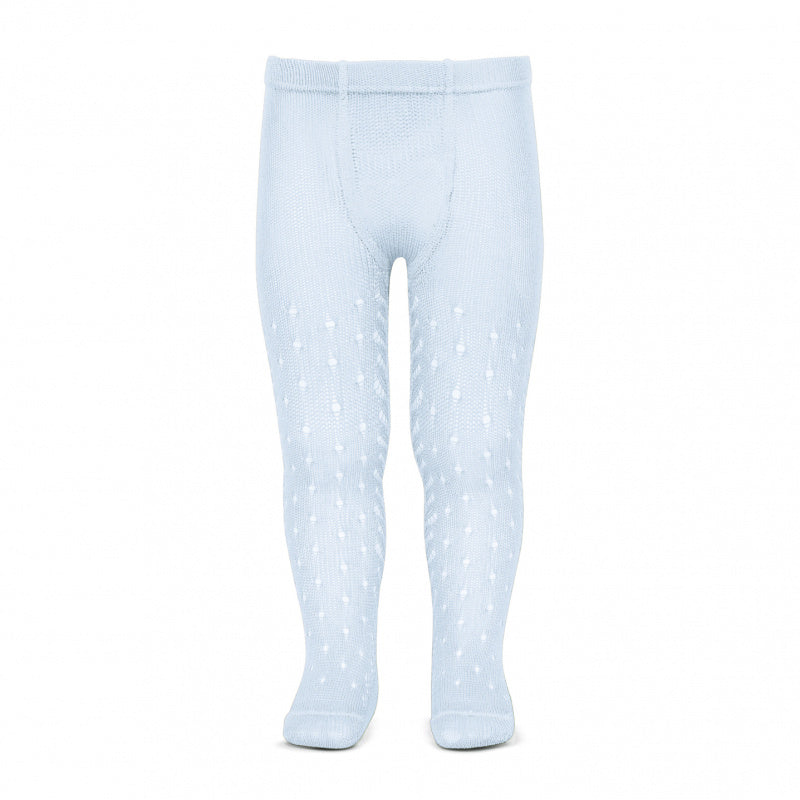 Perforierte Baumwollstrumpfhose von Perle für Neugeborene CONDOR 2565