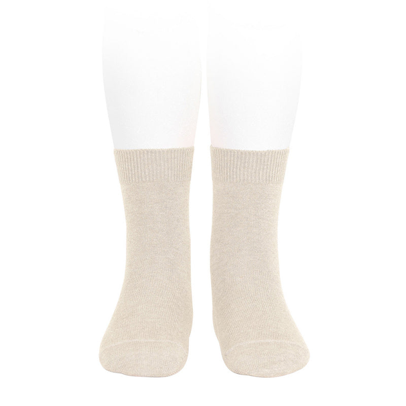 Kurze Basic-Baumwollsocken für Neugeborene CONDOR 2019C