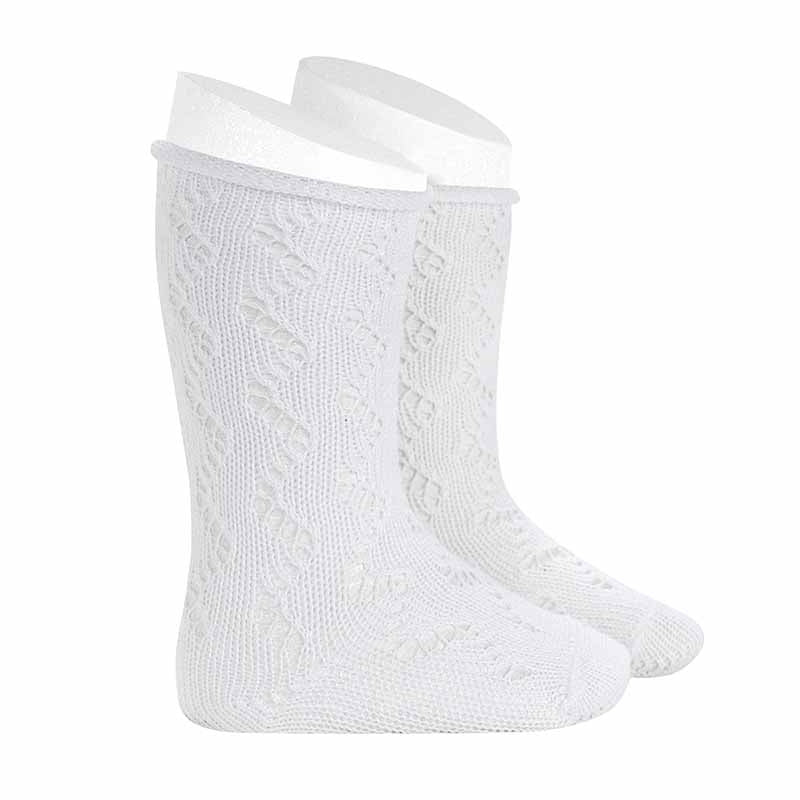 Lange Unisex-Kindersocken aus perforiertem Garn CONDOR 2516